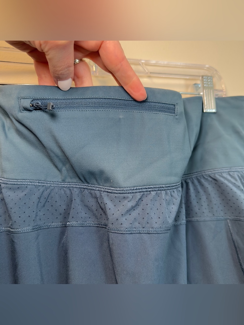 Athleta Teal Run With It Womens Skort Sz 1x - Picture 5 of 5